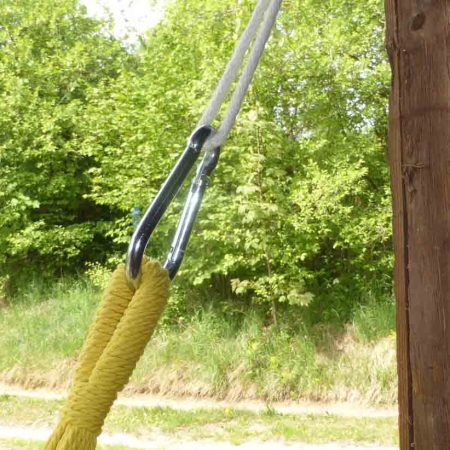 Stor karbinkrok för hängmatta och hängstol