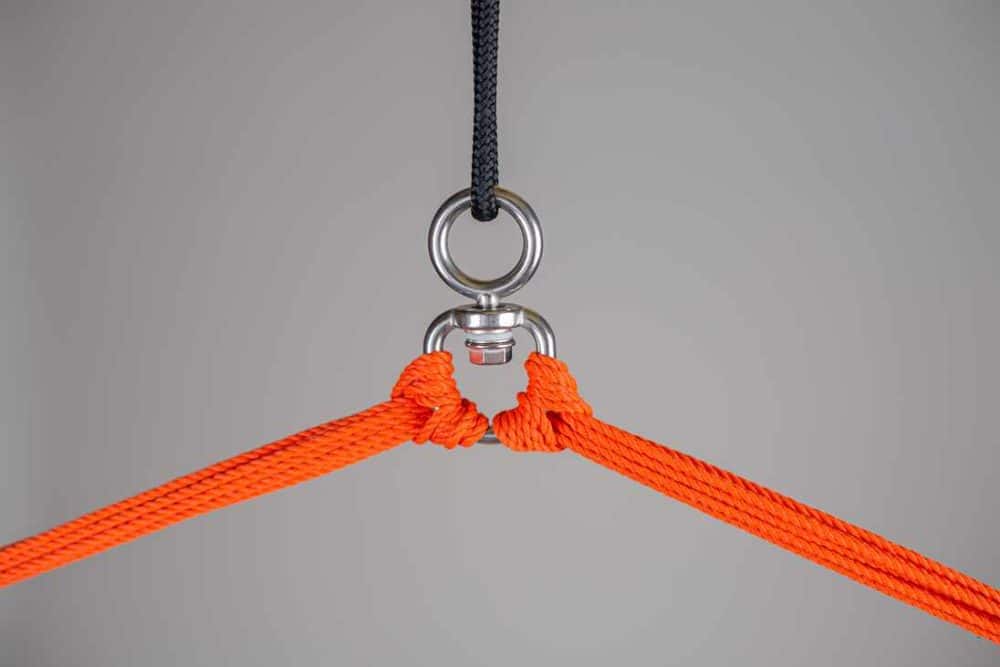 LA SIESTA Domingo Basic hängstol toucan - detalj upphängning